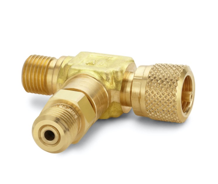 Ralston QTHA-TVLB-HC Brass In-line Vent Valve, Male x Female QuickTest Ralston QTHA-TVLB-HC Brass In-line Vent Valve, Male x Female QuickTest