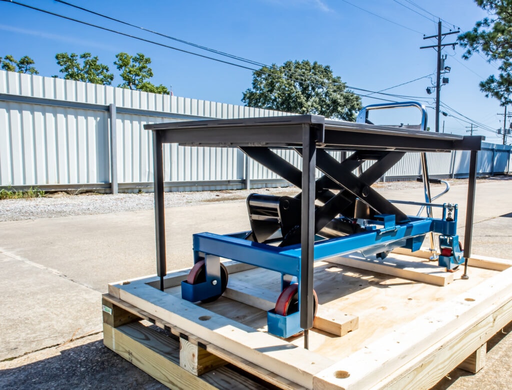 Adjustable Motor Cart • JM Test Systems