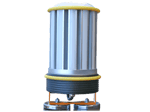 LIND Equipment LE360LED-MAG Heavy-duty 360° LED flood light