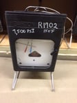 ITT Barton 242E-7500# x 0-150F Pressure and Temperature Chart Recorder