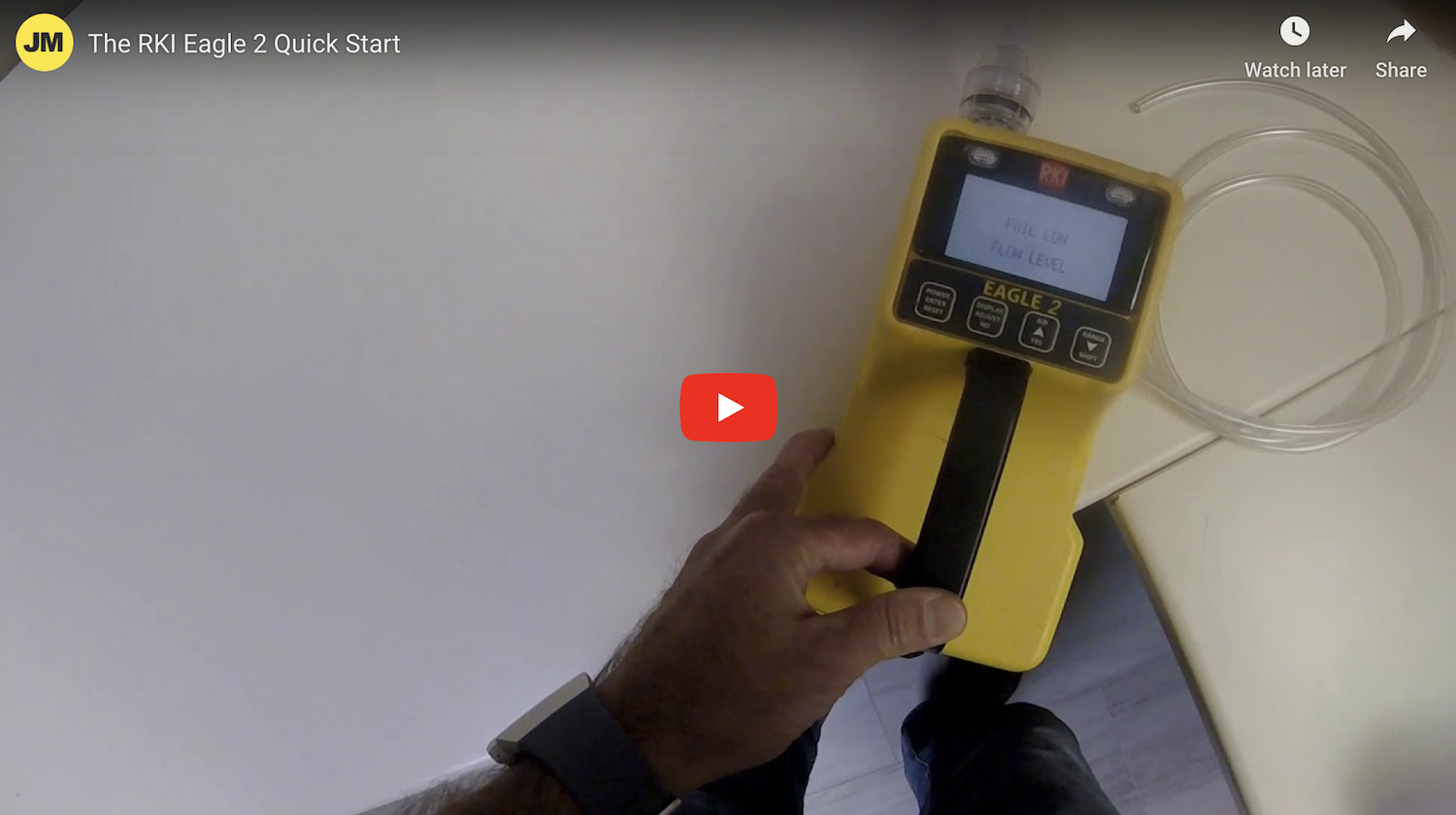 Quick Start Guide for the RKI Eagle 2 Gas Monitor