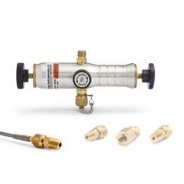 Ralston DPPV-3FBA-RG 100 psi or -25'' Hg Pressure/Vacuum Pneumatic Hand Pump