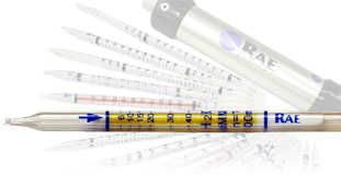 RAE Systems Mercaptans (RSH)   5-120 ppmv Gas Stain Tubes 