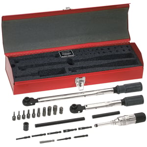 Klein Tools - Master Electrician's Torque Wrench Set, 25-Piece