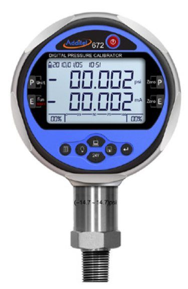 Additel 672 Digital Pressure Calibrators 0 psi to 15 psi - 0.05% Accuracy