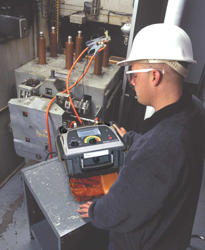 digital low resistance ohmmeter megger