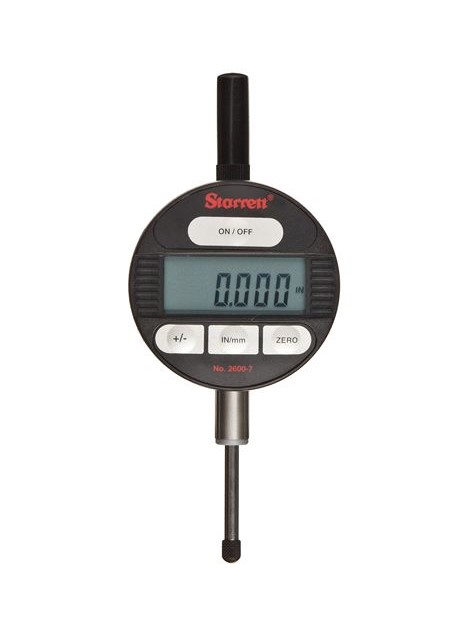 Starrett 2600-7 Electronic Indicator, Basic Model, with .001'' Resolution with Output