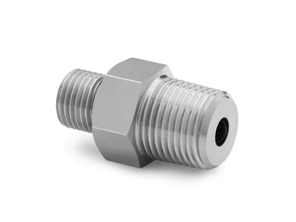 Ralston QTHA-3MS0 3/8'' male NPT male Quick-test Adapter