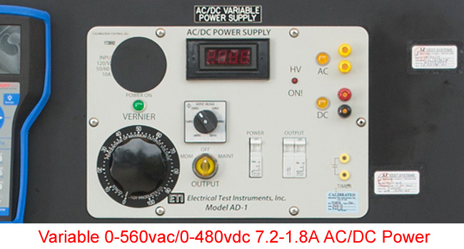 High Range Variable AC/DC Power Supply