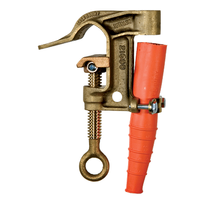 Hastings 21552 Bronze C-Style Ground Clamp - JM Test Systems