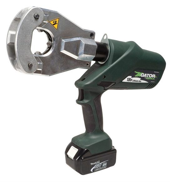 Greenlee Crimper Tool, Dieless FT Bat 12V Charger - JM Test Systems