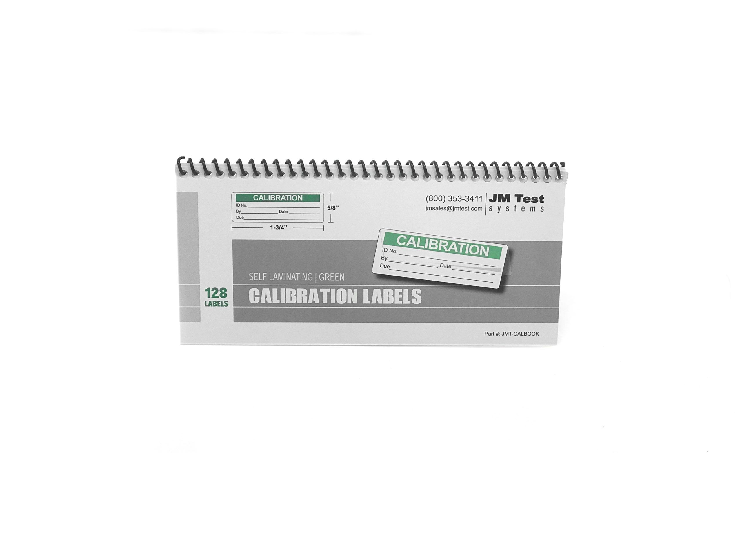 Jm Test JM Test Calibration Labels - JM Test Systems